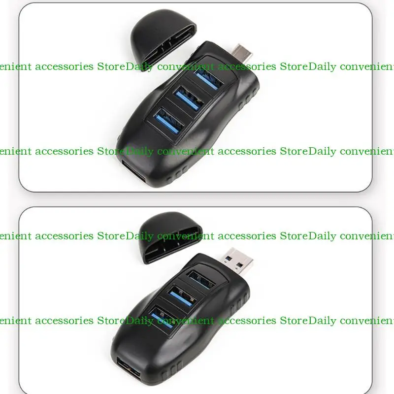 97qb Hub USB efficienti 4Port Mini Dongles USB Expander per l'utilizzo simultaneo del dispositivo