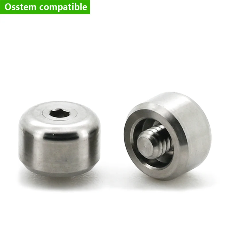 Dental Parts Fit Osstem Multi Unit Healing Cap 4.0 4.8 5.0 OEM ODM Healing Abutment Cover Cap Dental Implant Healing Components