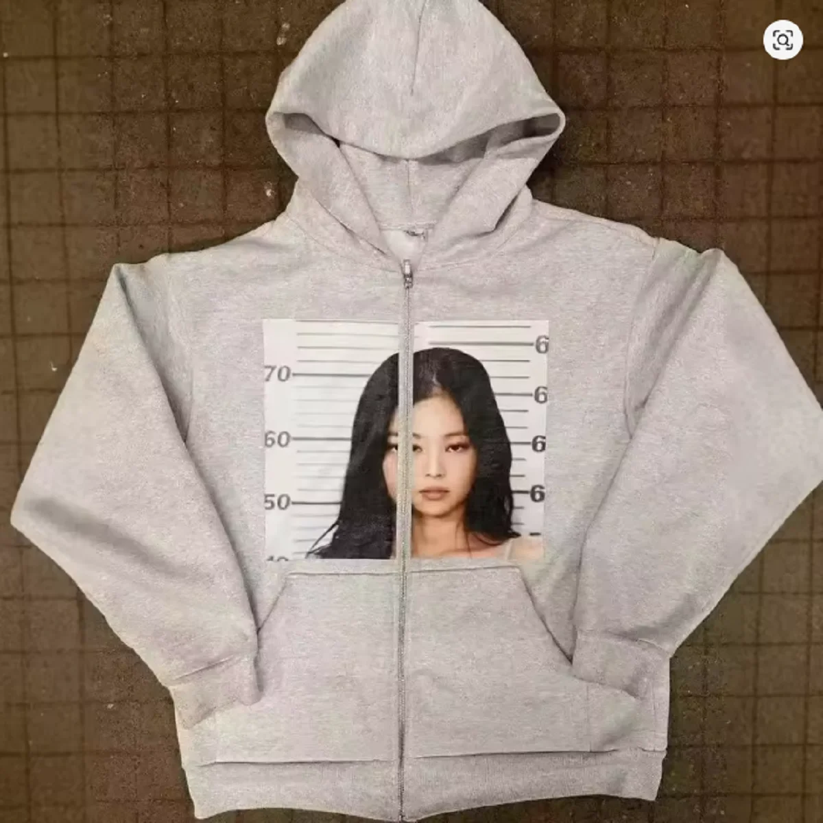 Y2K Leuke Hoodie Unisex Lente en Herfst Grote Casual Kleding Rits Jas Jeugdeditie