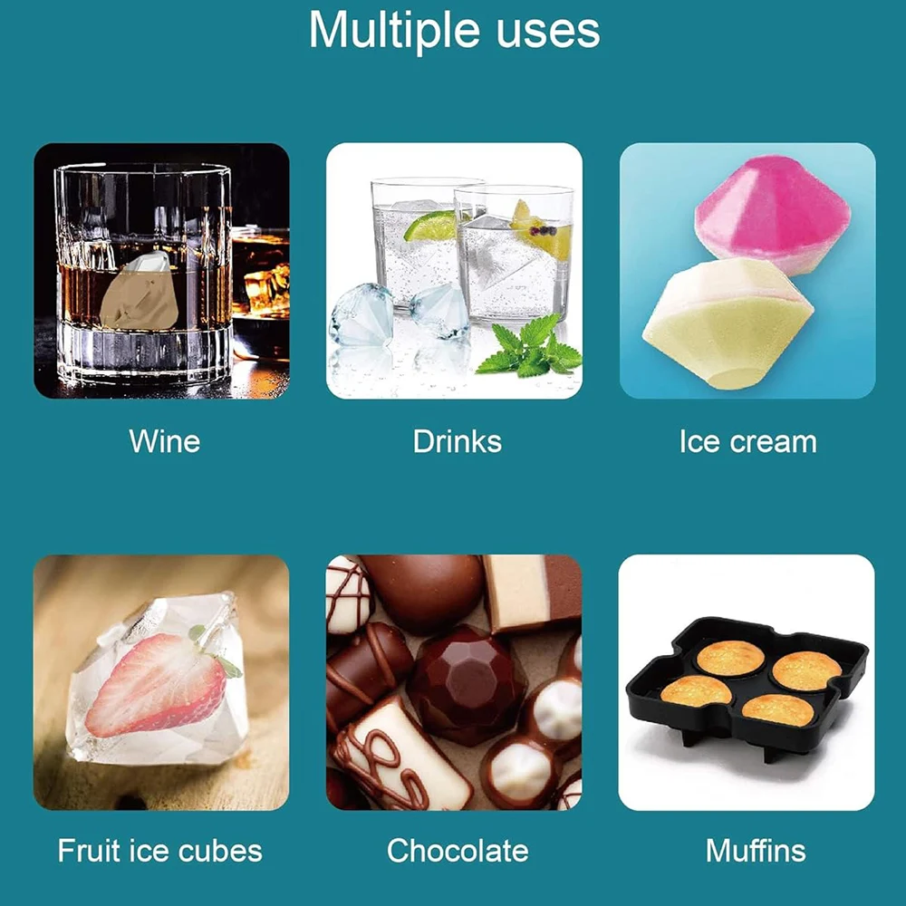 Diamond Ice Cube Mo…