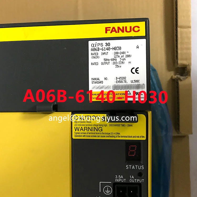 Original new  A06B-6140-H030 Fanuc Servo Drive  Amplifier Module  for CNC System