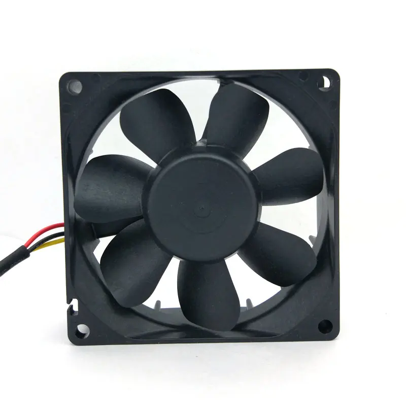 New original 9A0812H401 DC12V 0.13A 80x25MM 3Lines Tachometer Signal Computer cooling fan