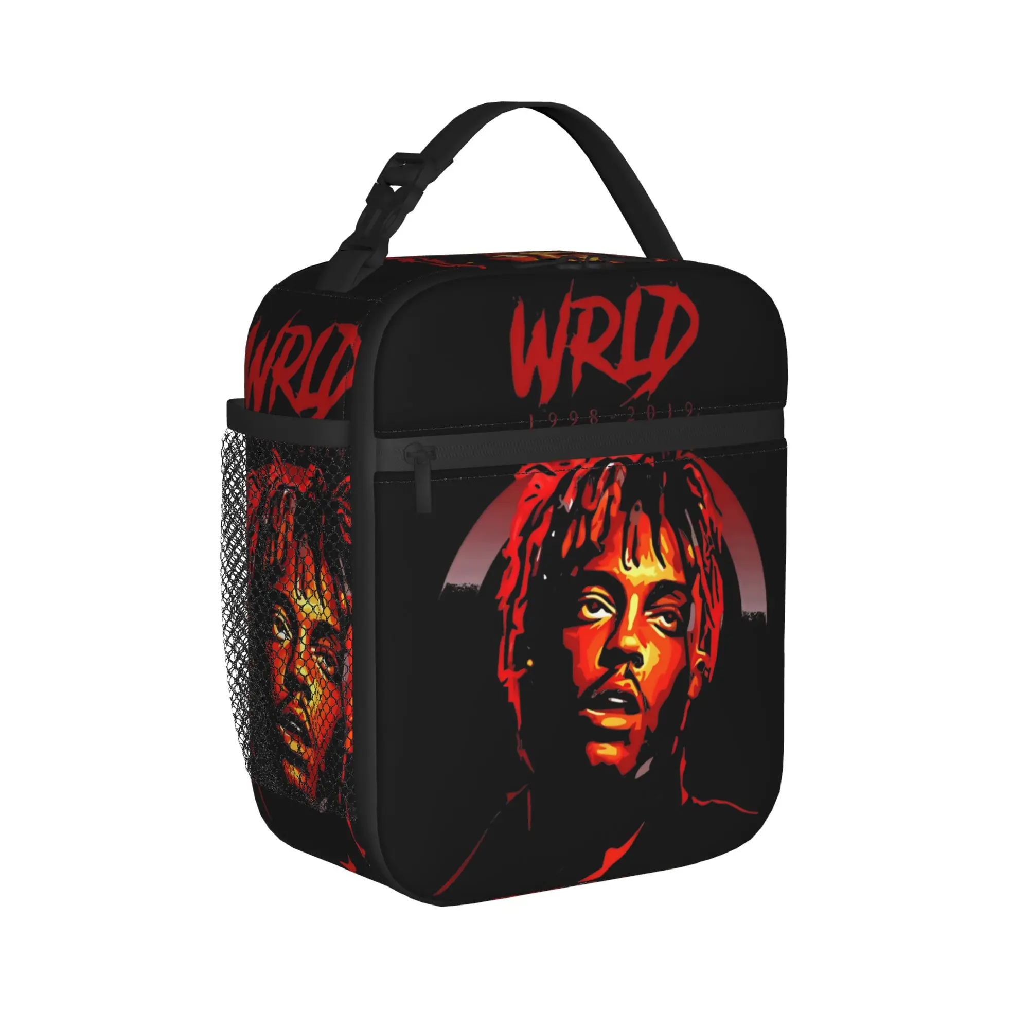 Juice Music Wrld Insulated Lunch Bag High Capacity  Meal Container Thermal Bag Lunch Box Tote Beach  Outdoor Food Bag