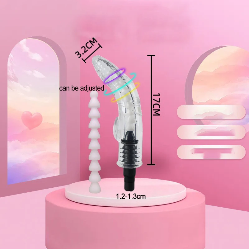 마사지 근막 건 헤드, 근막 건 액세서리, 깊은 타악기 마사지기, 긴 마사지 스틱 로드, 충격 링, 3 개