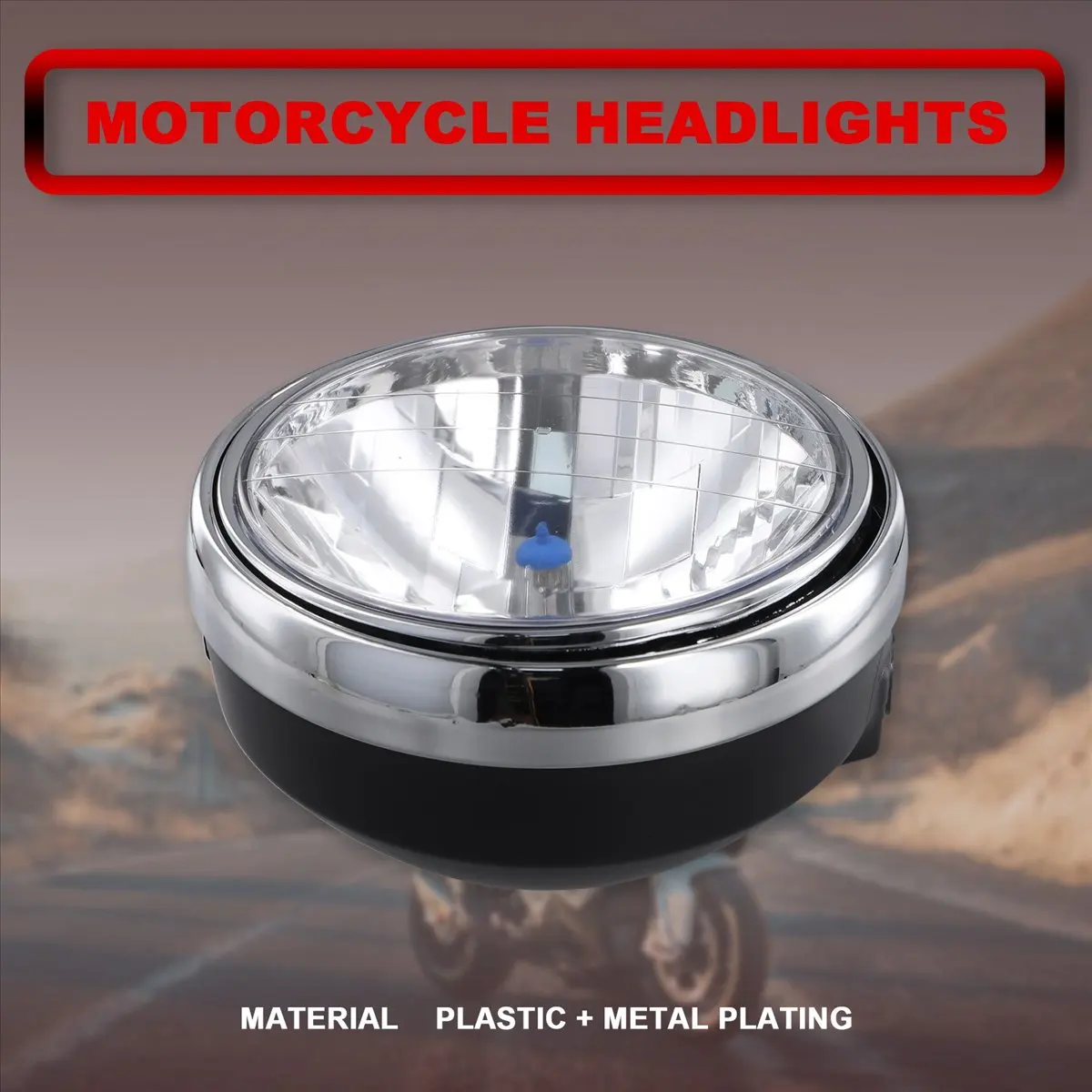 #14X (White)Motorcycle Headlight For Honda Cb400 Cb1300 Hornet 250 600 900,Automotive Parts & Accessories