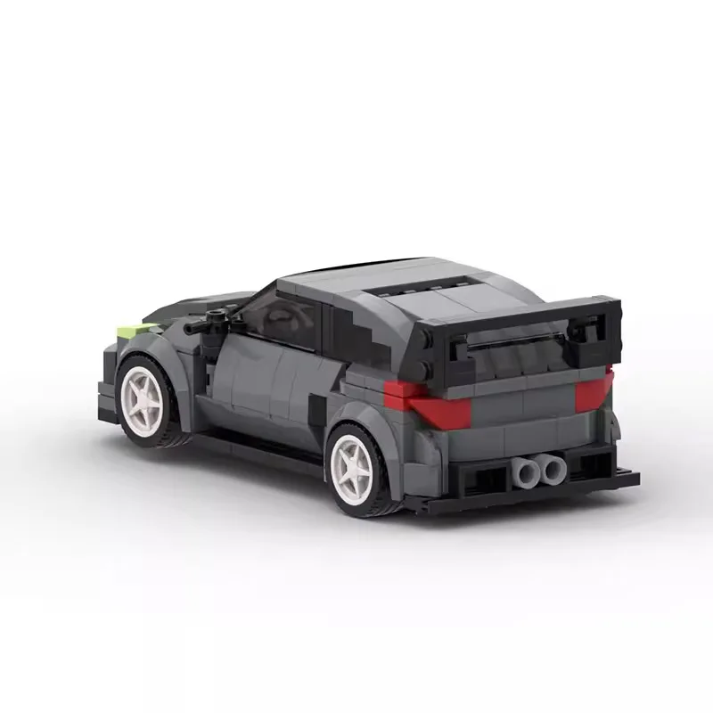 MOC Forded Focus RS RX Speed Champions décennie s de construction de voitures de sport, ensemble de briques, jouets pour enfants, cadeaux pour garçons et filles