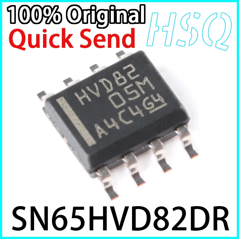 

10PCS SN65HVD82D SN65HVD82DR Silk Screen HVD82 SOP-8 Transceiver Chip Brand New Original