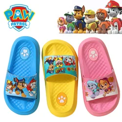 Paw Patrol pantofole estive bambini diapositive ragazzi ragazze bagno infradito casa scarpe basse antiscivolo sandali divertenti per bambini all'aperto