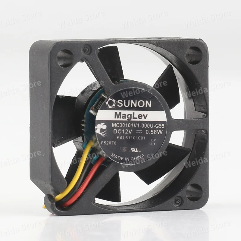New Sunon 5V 24V 48V DC12V 0.58W  3010 30X30X10MM 3CM maglev Projector Quiet MC30101V1-000U-G99 cooling fan