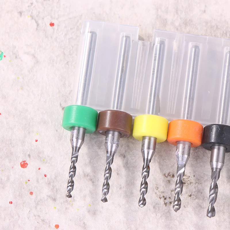 

10Pcs Multi-Specification PCB Drill Bit Micro Drill Bit Mini CNC Drilling Bit Set Print Circuit Board Drill Bit For PCB