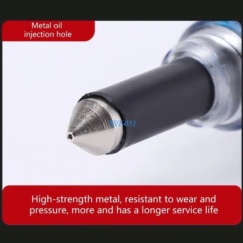 E15A Pack Of 2 Oil Guide Bar Grease Guns For Efficient Lubrication And Noise Reduction In Chainsaws And Lawn Mowers
