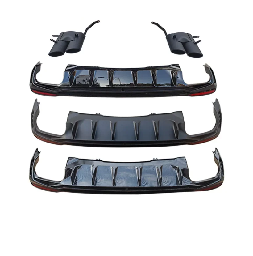 

New Arrival Rear Bumper Lip For 2020 2021 Audi A4 B10 Sline Upgrade AUDI S4 Style Rear Diffuser