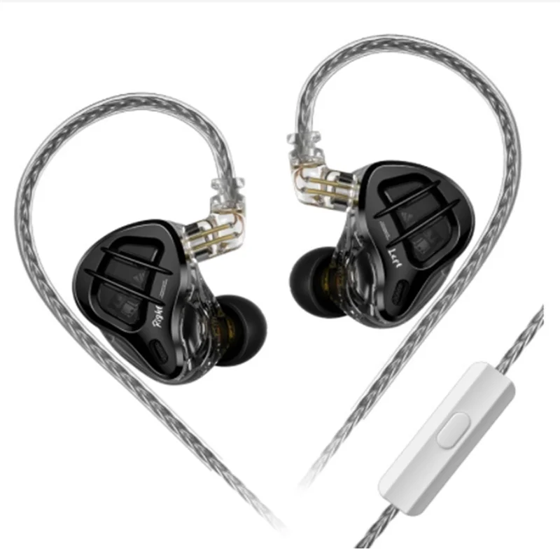 

ZAR Wired Earphones in Ear Earbuds Headphones HiFi Bass Noise Reduction Dynamic Headphones (With Microphone Version)