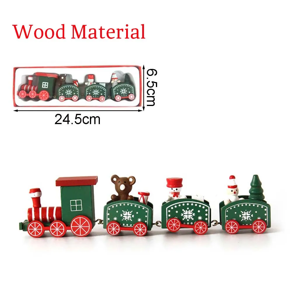 Weihnachts-Holzzug, Frohe Weihnachtsdekorationen für Zuhause 2026, Weihnachtsornament, Neujahr 2026 Geschenke – Detail 7