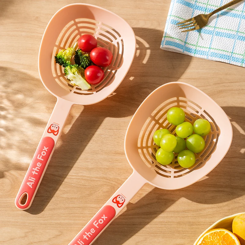 علي المنزلية الغذاء الصف مصفاة كبيرة الصيد الزلابية تصفية صافي ملعقة لوازم المطبخ ملعقة المعكرونة