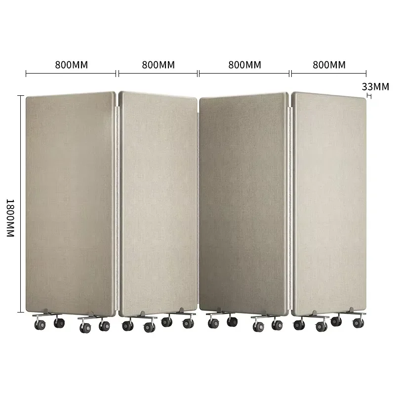 ASTM E84 Polyester Acoustic Office Divider Screen PET Acoustic Divider Screen for Commercial Acoustic Space