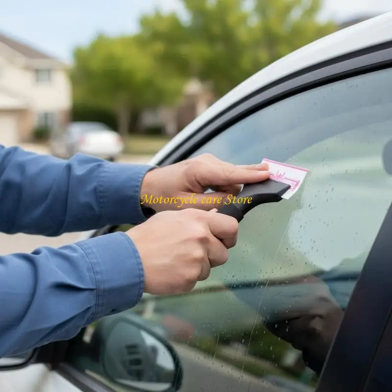 

U75F двойной угловой край, автоматический ракель для нанесения пленки, инструмент для удаления водяных пузырей, подходит для