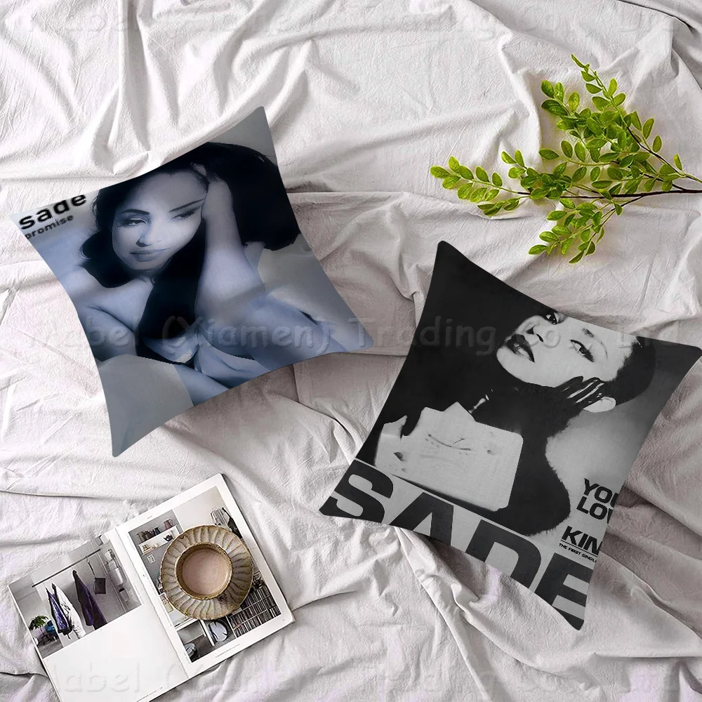 Singer Sade Pillow Anime Pillow Sofa Bed Head Pillow Cover Cushion Cover 45x45 Cm Fashion