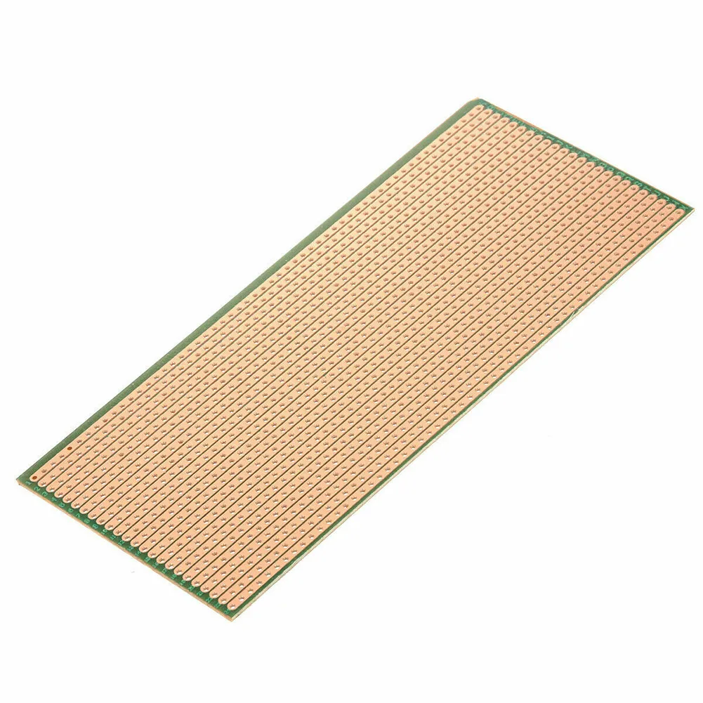 2 Pcs Single Side Circuit Perf Board PCB Platine Stripboard Veroboard Uncut For Electrical Equipment Repair Tools Parts
