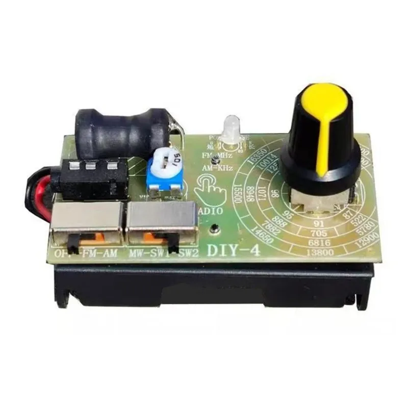 FEDI-FM/MW/SW Multi-Band 87-108Mhz Headphone Radio DIY Module Production Teaching Set
