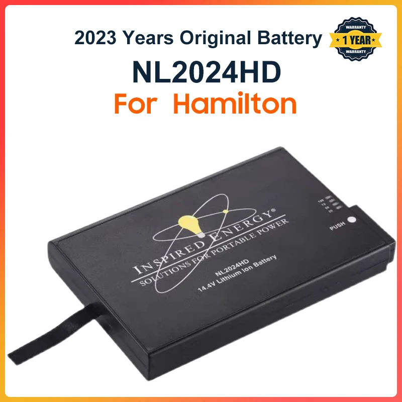 14.4V 6600mAh Li-ion Battery For Hamilton C2 C3 Ventilator For INSPIRED ENERGY NL2024HD NL2024 NL202X Keysight B2987A