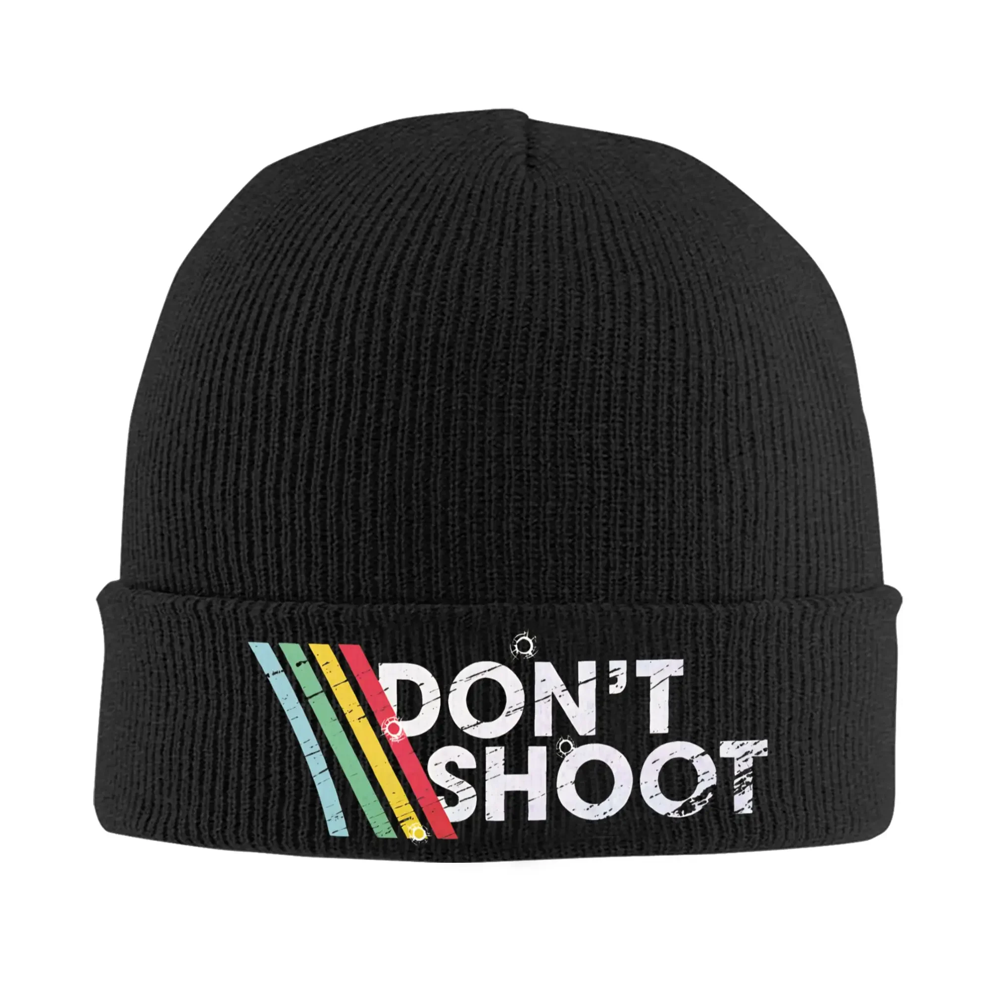 New Arc Raiders Game Dont Shoot Hats Autumn Winter Beanie Warm  Caps Female Male Acrylic Knitted Hat