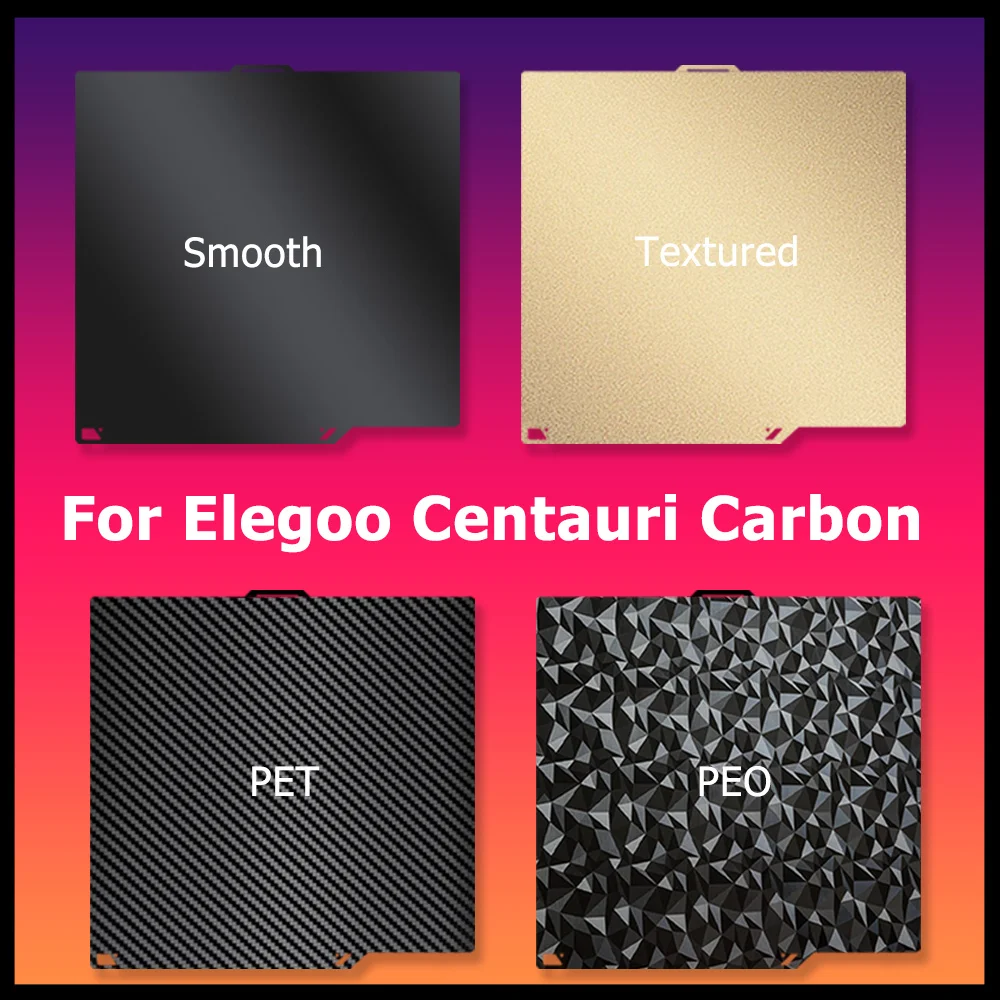 

Строительная пластина для CC, двухсторонняя, гладкая, текстурированная, пео, гибкая прикроватная пластина с подогревом для карбонового 3D-принтера Centauri