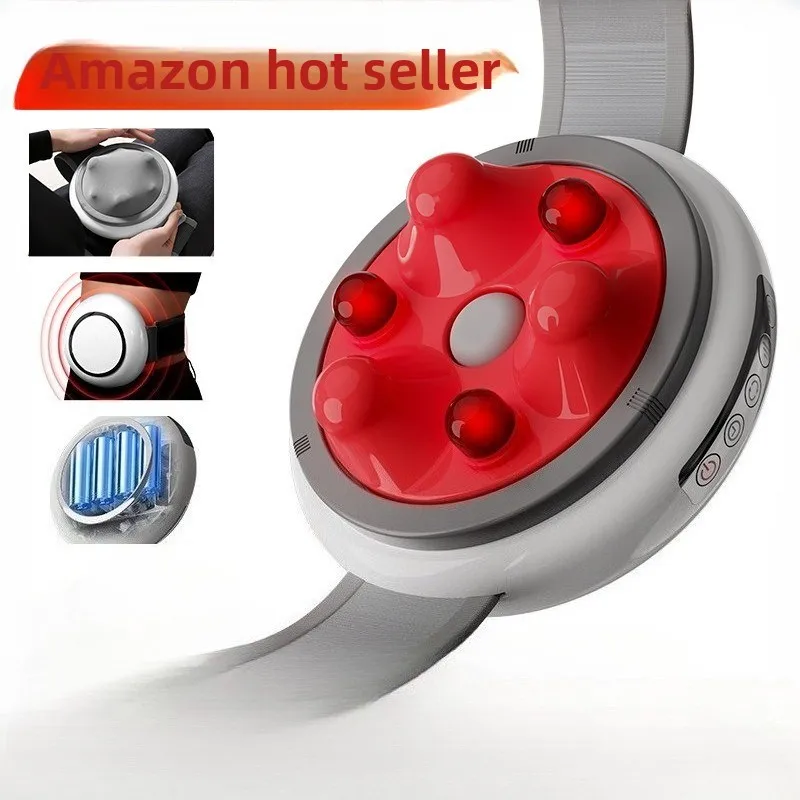 Abdominal Massager Abdominal Mini Heating Household Portable Charging Multifunctional Electric Hot Compress Abdominal Massager