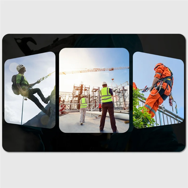 ABLL-クライミングカラビナクイックドローヘビーデューティセルフロックロープグラブクライミング落下保護空中作業ツール簡単インストール