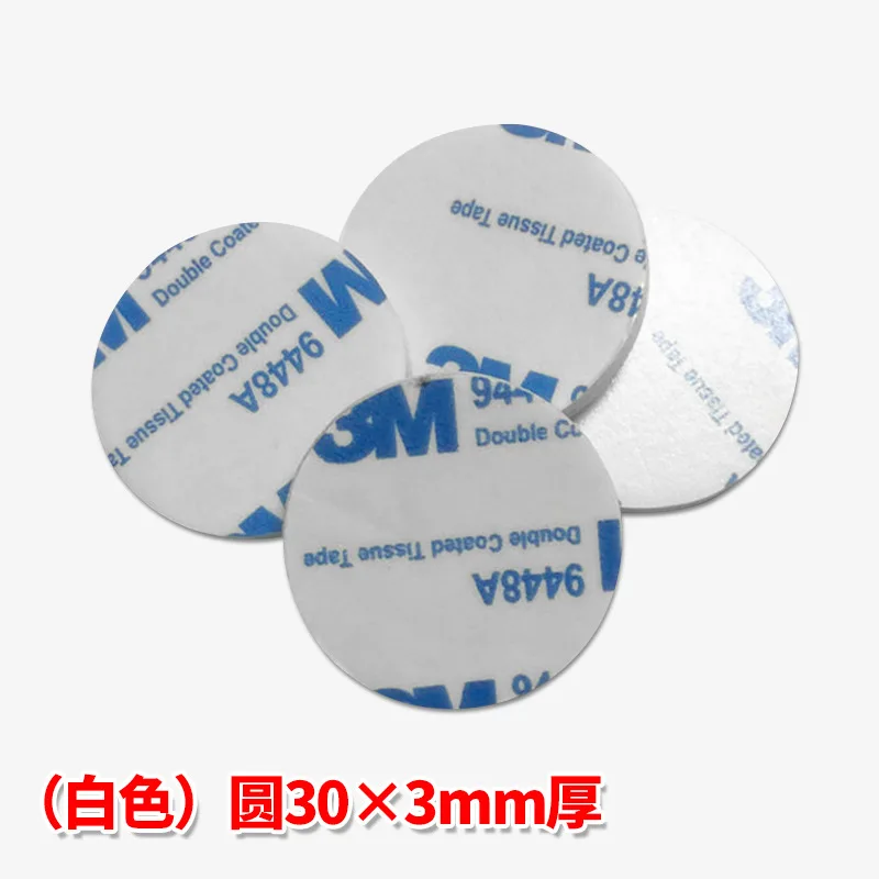 30/10PCS 3M 9448A Double-Sided Foam Tape High-Viscosity Die-Cut Hook Car Decoration Strong Thick Eva Adhesive view 5