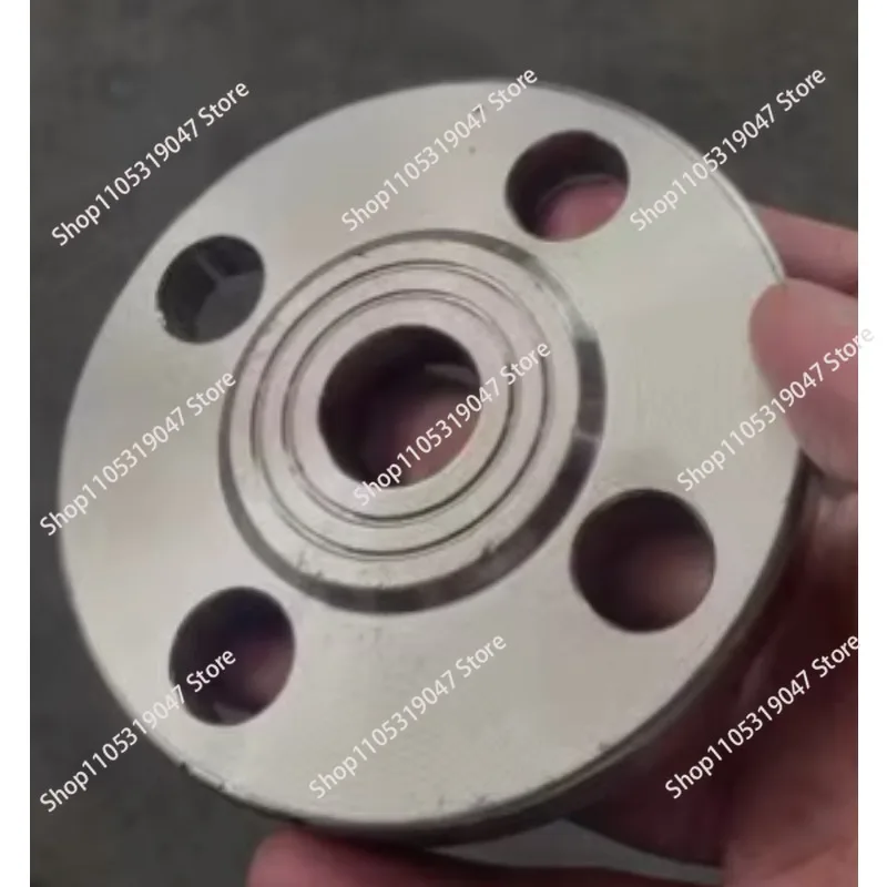 304 stainless steel flange HG5010-58 mechanical part negative differential forging flat welding flange plate flat welding PN16