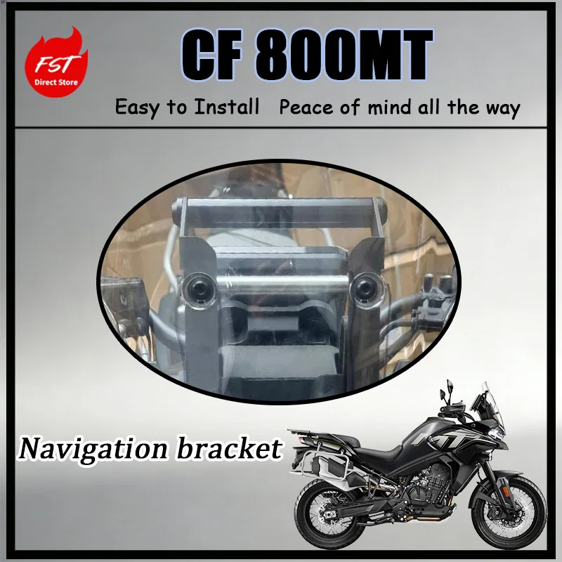 800MT-X 700MT CNC Machined Multifunctional Phone Mount Front Expansion Bar Secure Smartphone Holder for Vehicle