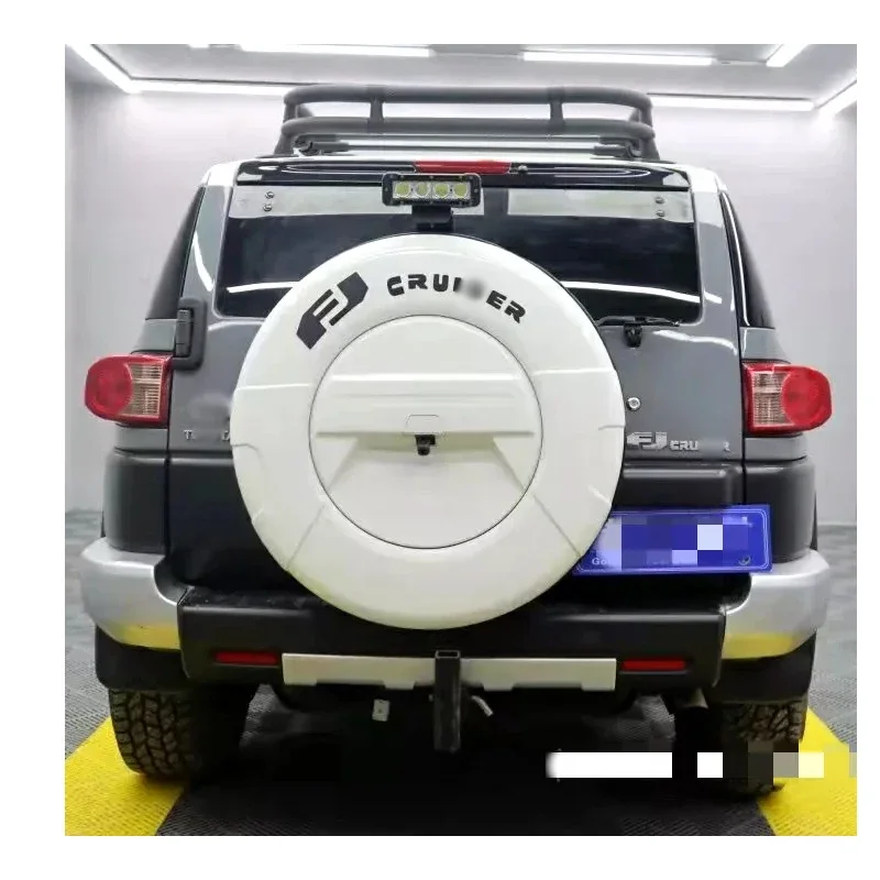 

Factory direct sales FJ cruiser spare tire cover Thickened stainless steel ring split spare tire cover for FJ cruiser