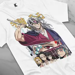 Uzui Tengen T-Shirt Demon Slayer Kimetsu No Yaiba Horror Anime Gift Shirt S -5XL