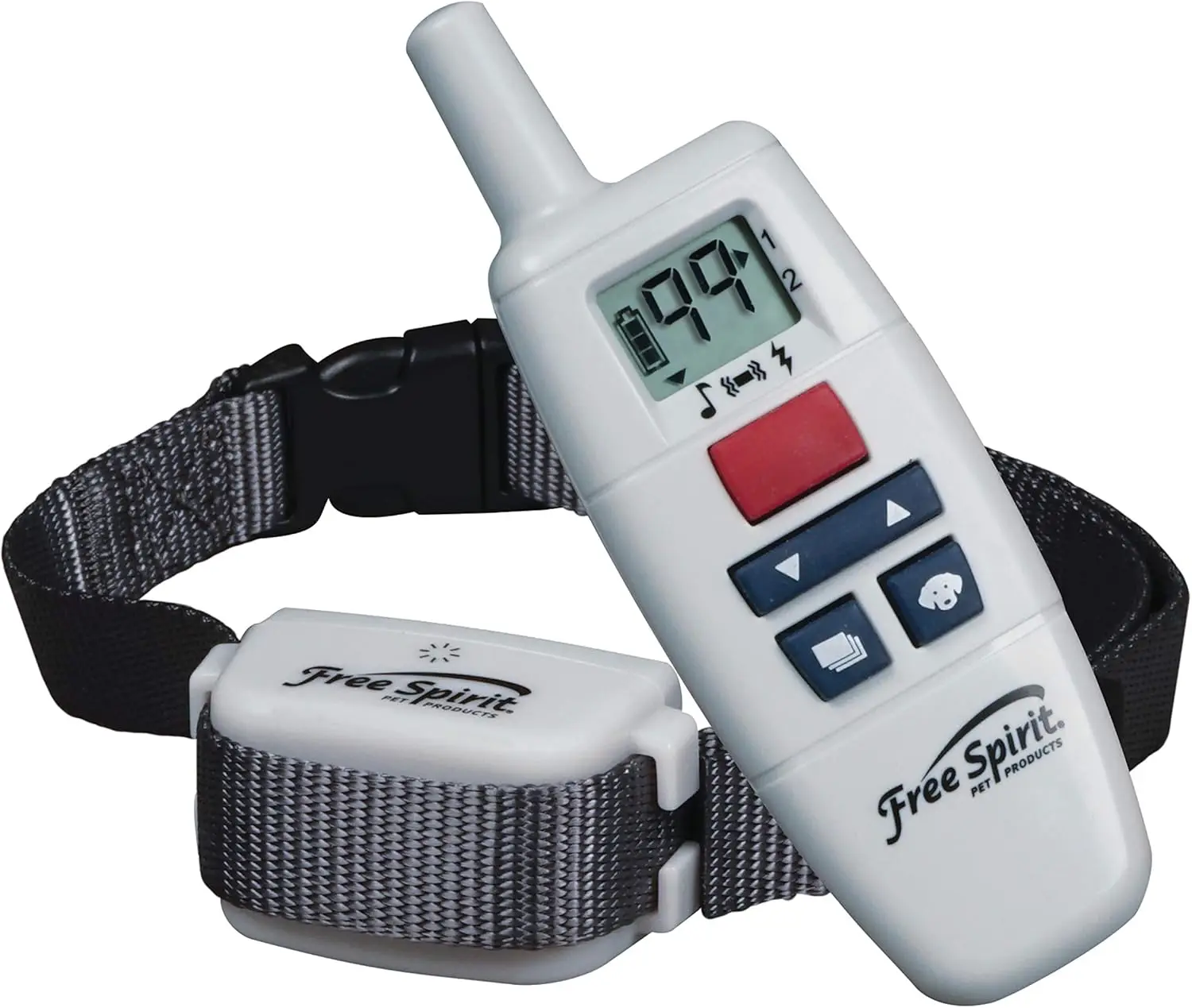 

Waterproof Rechargeable Dog Training Collar with Remote, Adjustable Tone Vibration Static for Small Large Dogs