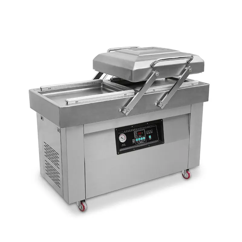 DZ-500 2SB Semi Automatic Double Chamber Vacuum Packing Machine Sausage Large Vacuum Packing Machine