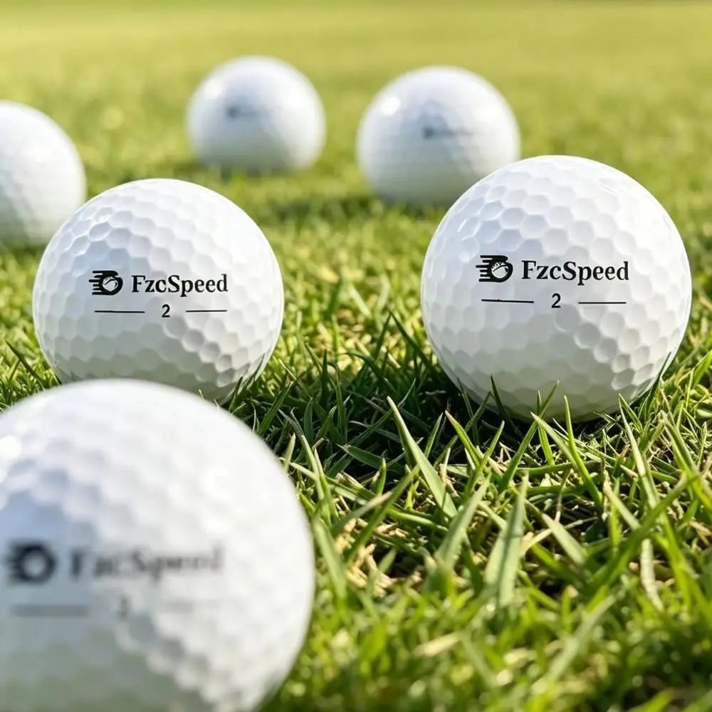 FzcSpeed Practice Golf Balls 10/20/30 PCS 42mm 2 Layers-Maximum Distance Golf Balls Dimple Design Practice Golf Balls