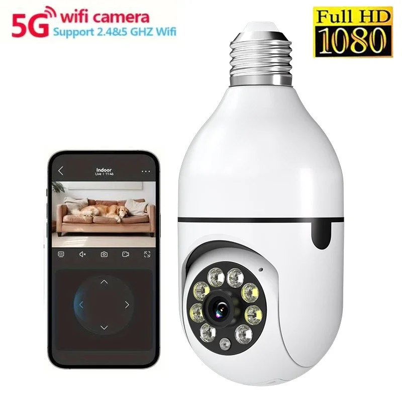 

Wireless Security Camera System Outdoor Home 5G Wifi Night Vision Cam 1080P