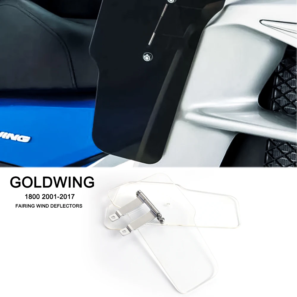 

Goldwing 1800 Accessories Lower Fairing Wind Deflectors For Honda Gold wing gl1800 2001-2017 F6B Motorcycle Side Windshield