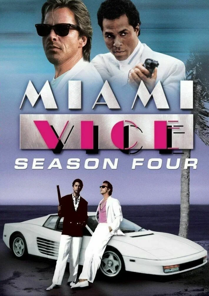 Miami Vice Tv Show Art Film Print Silk Poster Home Wall Decor 24x36inch