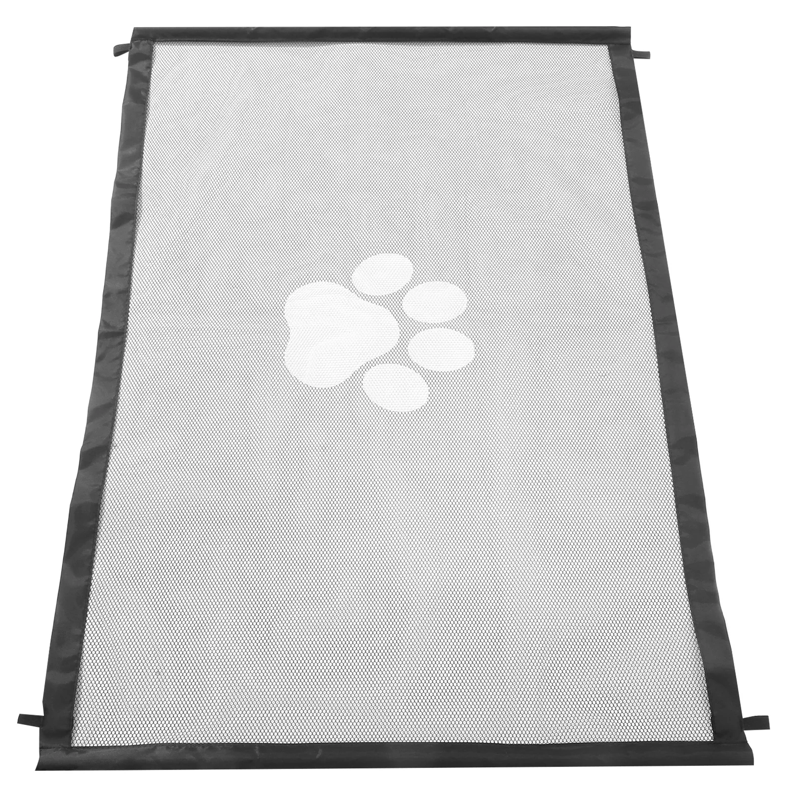 

Portable Pet Isolation Gate Foldable Breathable Mesh Dog Door Indoor Outdoor Safety Barrier Small Dogs Cats Car Deck