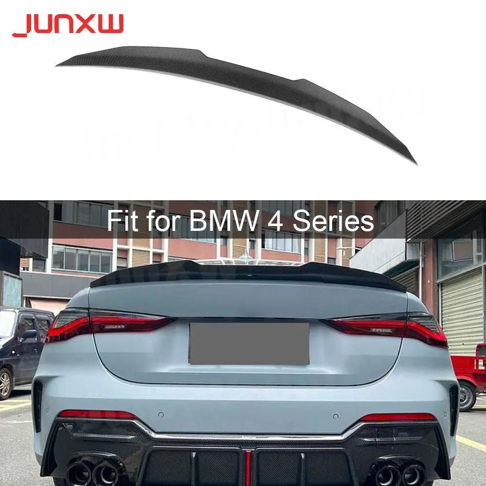 

Rear Trunk Spoiler Wings Bodykits for BMW 4 Series G22 G82 M4 Coupe 2020+ Dry Carbon Rear Boot Spoiler Car Styling