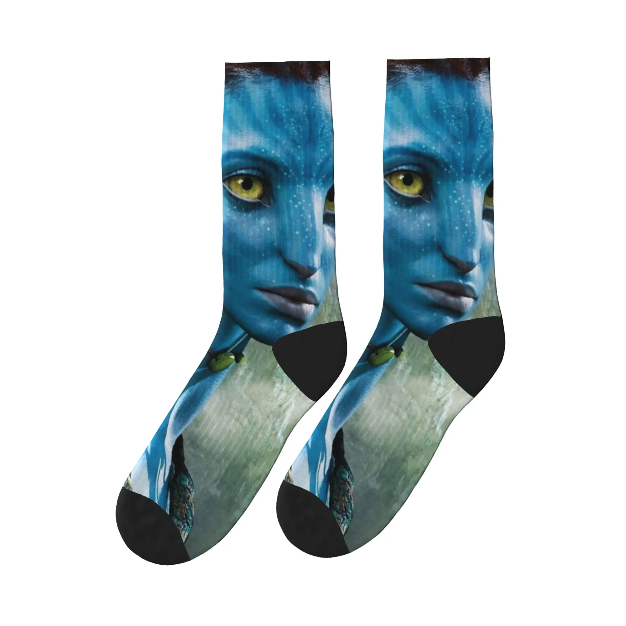 

Аватар Путь воды HD плакат чулки женские мужские носки забавные носки зимние уличные антибактериальные графические носки идея подарка