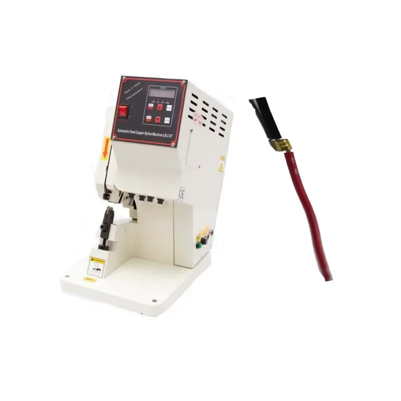 Wire Cable Harness Copper Belt Splicing Crimping Machine Copper Belt Strip Wire Joint Splicing Crimping Machine