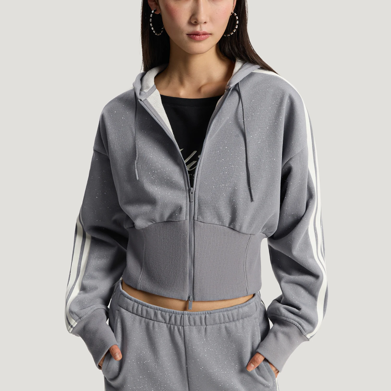 Adidas genuine DCE KN JKT 1 women's knitted fashionable jacket KX8906