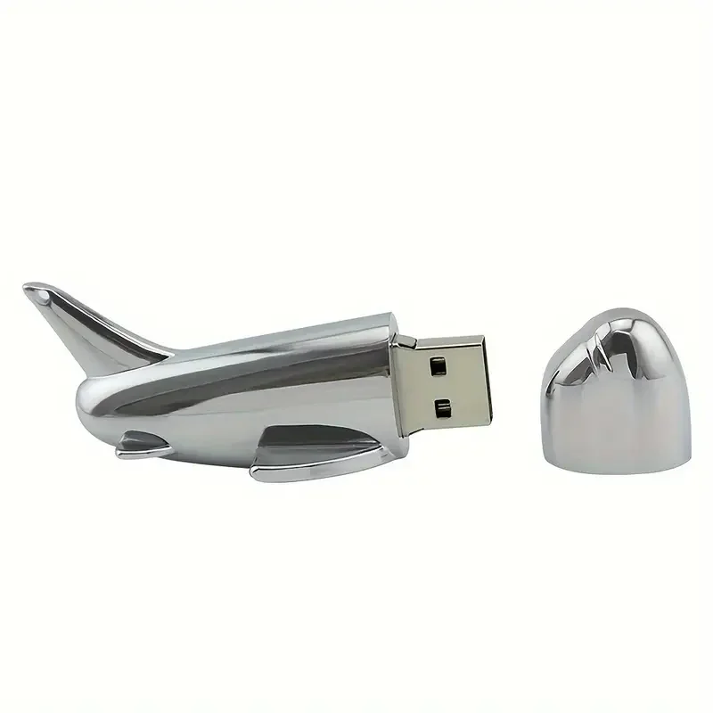 Free Custom Laser Engraving LOGO Color Metal Plane Model USB2.0 High-speed Flash Drive 4GB 8GB 16GB 32GB 64GB 128GB