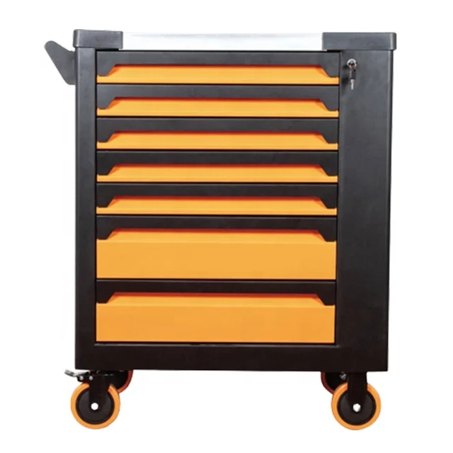 Tool cabinet Iron Cabinet workshop multifunctional drawer storage cabinet thickened toolbox tool cart cart can be customized