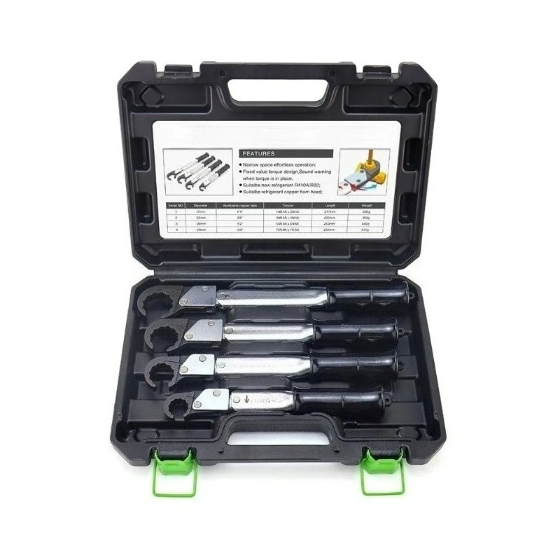 Ratchet Torque Wrench High Precision Open Wrench Air Conditioning Maintenance Tool