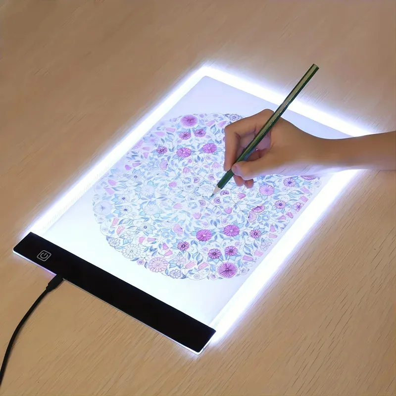 A3/A4/A5 LED Tracing Board - Dimmable Drawing Pad for Kids, Painting Tool & Educational Gift for Children