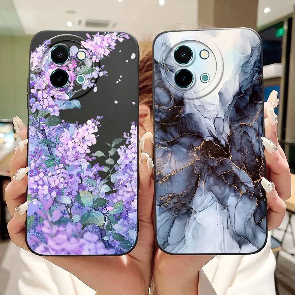 ل Vivo Y38 Y58 2024 كول موضة نمط جراب هاتف ل Vivo Y38 Y58 5G لينة سيليكون للصدمات